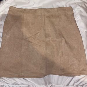 Altar’d State suede mini skirt